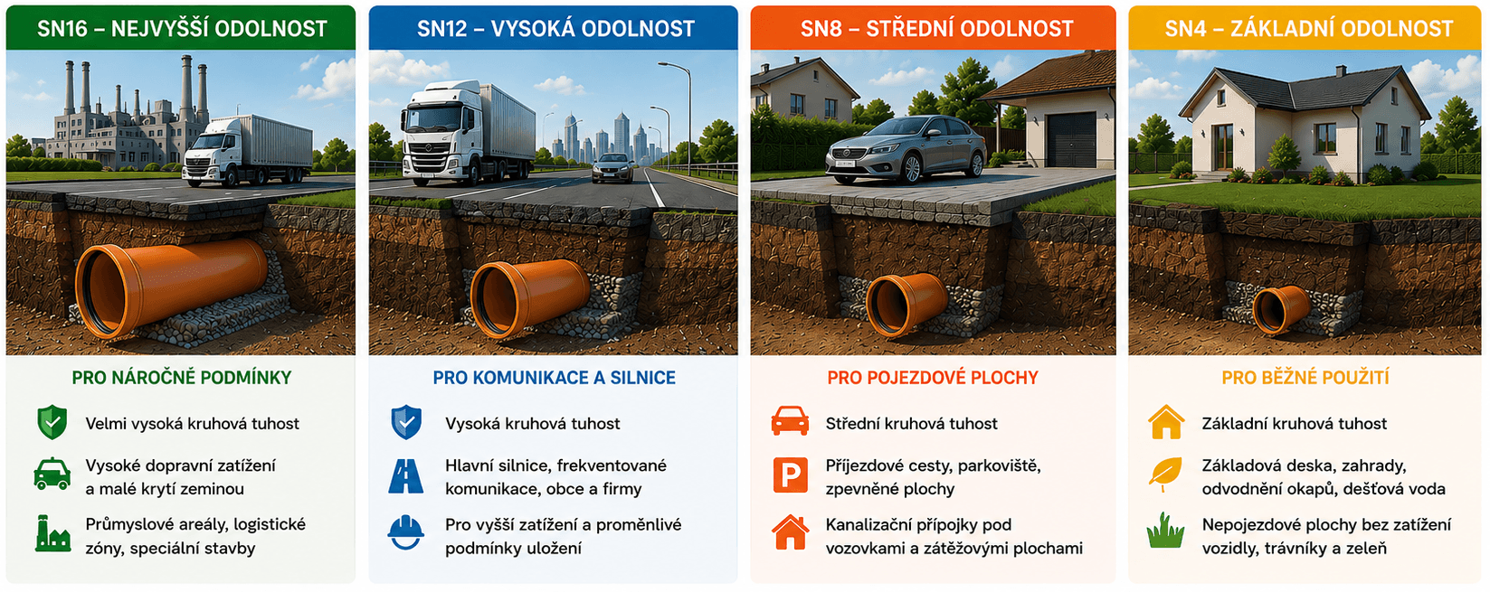 Jak vybrat správné odpadní KG potrubí?