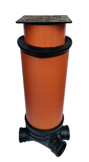 Revizní šachta 400mm rozvětvená KG 160 + Teleskop 12,5 t