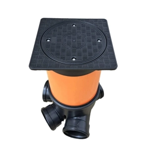 Revizní šachta 315mm rozvětvená KG 160 + hranatý poklop 1,5t - 1500mm