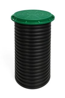 Vsakovací/kontrolní šachta 600mm - 1,5 t zelený poklop - 2000mm